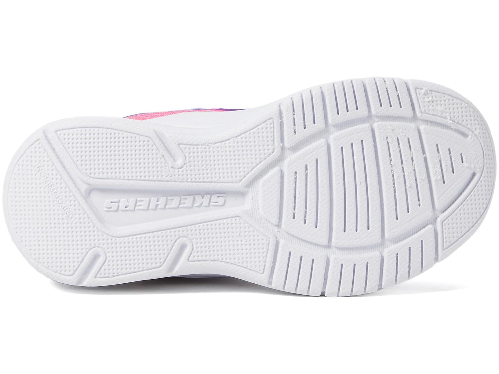 SKECHERS Kids Girls Microspec Advance Sneaker, Lavender/Neon Pink, 3 Little Kid