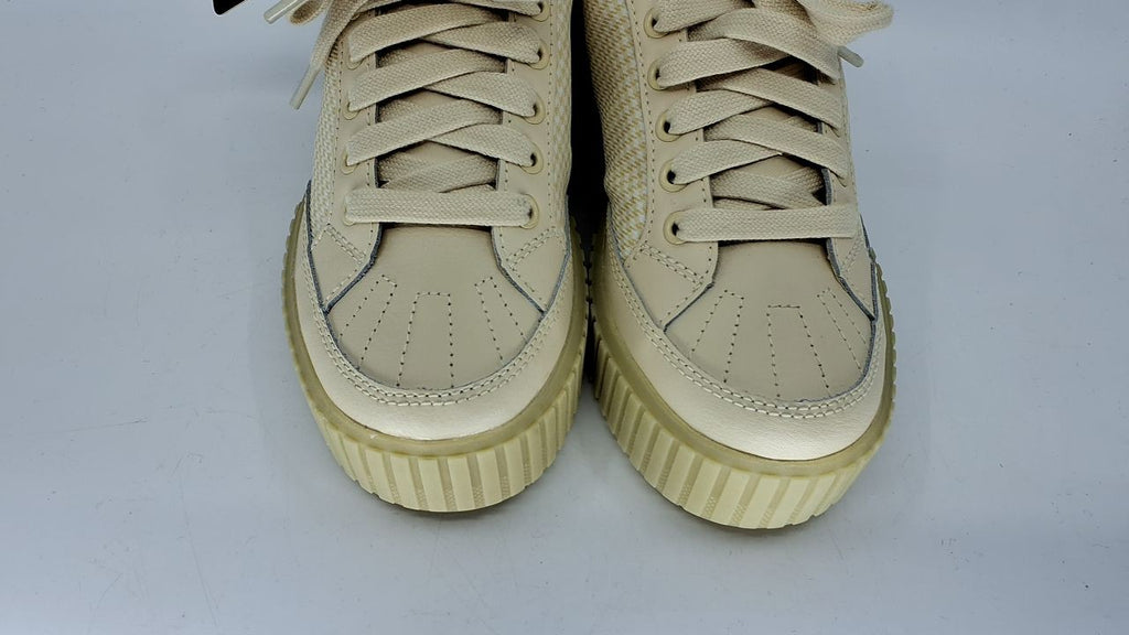 Sorel Women's ONA Ave Low Sneaker Waterproof, Bleached Ceramic/Light Aloe, 7