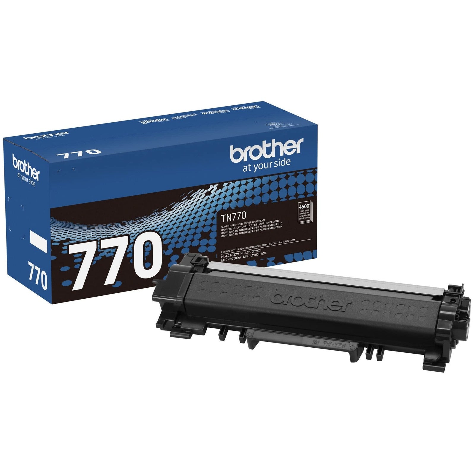 Brother TN-770 Black Toner Cartridge for HL-L2370DW & MFC-L2750DW