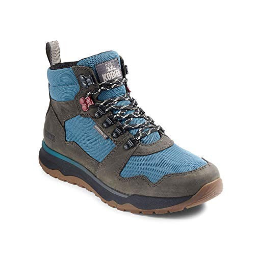 Men's Kodiak Skogan Waterproof Hiking Boot, Grey/Teal, Size 12
