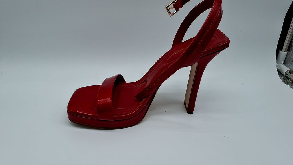 Jessica Simpson Adonia High Heel Sandal, Red Muse, 6.5