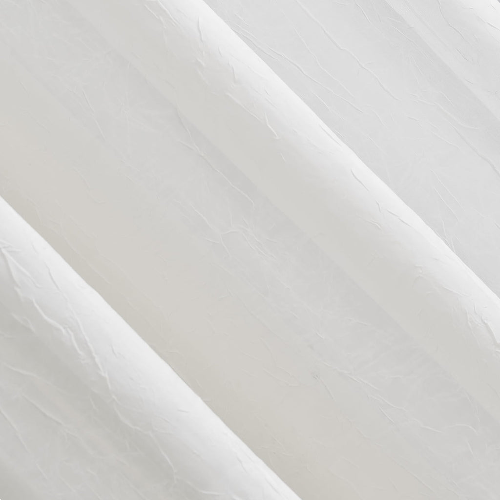 No. 918 Erica Crushed Sheer Voile Grommet Curtain Panel