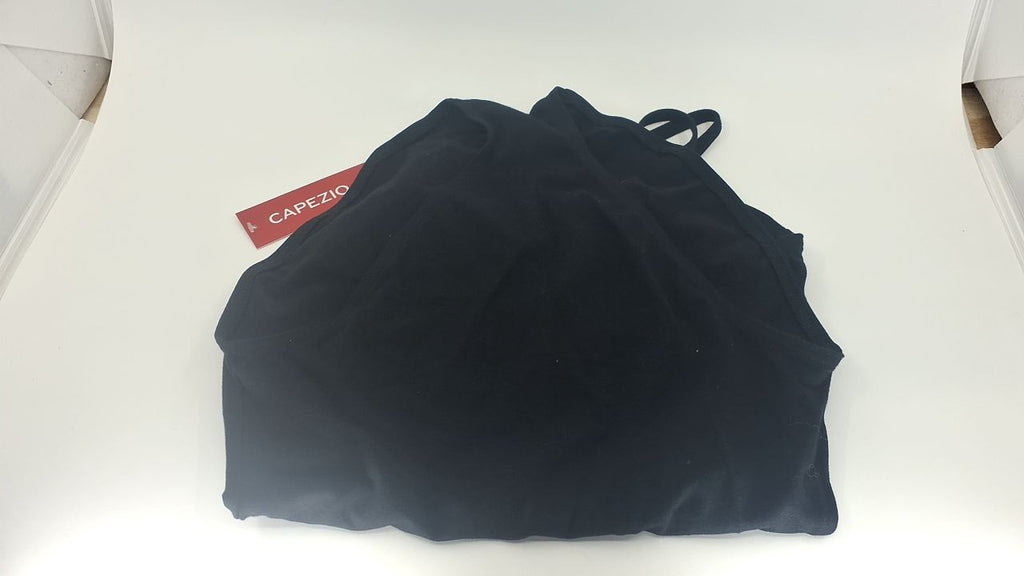 Capezio Women's Classic Double Strap Camisole Leotard, Black, Medium