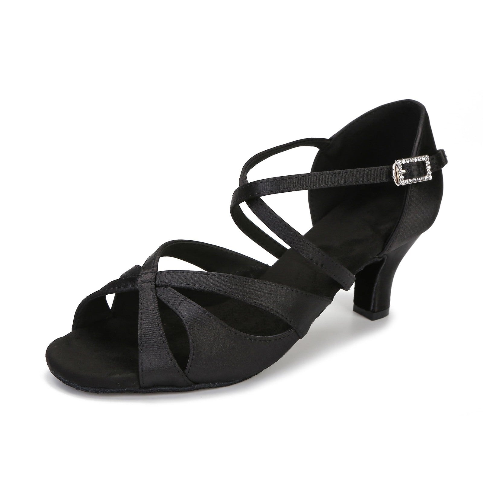Women's Latin Dance Shoes Female's Ballroom Salsa Dance Shoes with 2.5" Heel, 10