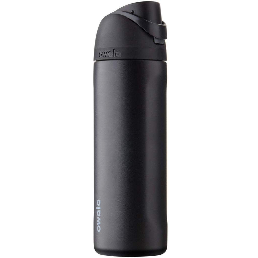 Owala FreeSip 24 Oz BPA-Free Water Bottle, Insulated Stainless Steel, Dark