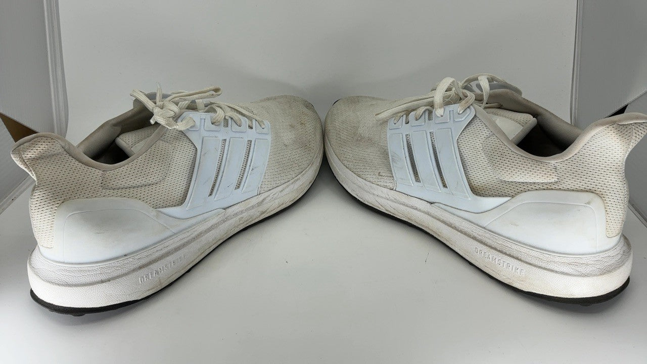 adidas Men's Ultradream DNA Sneaker, White/White/White, 14
