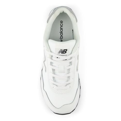 New Balance Women's 515 V3 Sneaker, White/Silver, 7.5 W