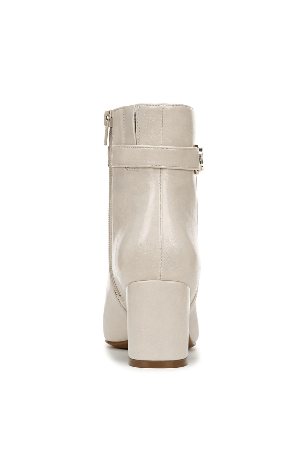 Naturalizer Womens Lottie Ornament Detail Ankle Bootie Porcelain White 8.5 M