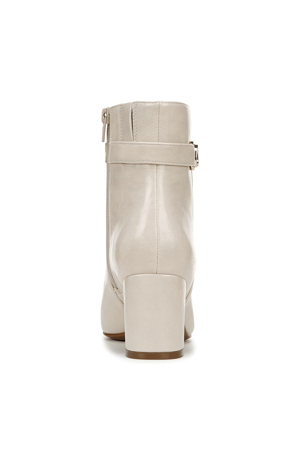 Naturalizer Womens Lottie Ornament Detail Ankle Bootie Porcelain White 8.5 M