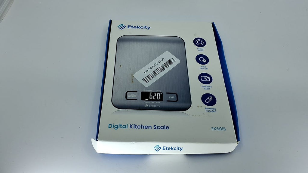 304 Stainless Steel Kitchen Scale, Digital LCD, 11lb Capacity, Tare Function