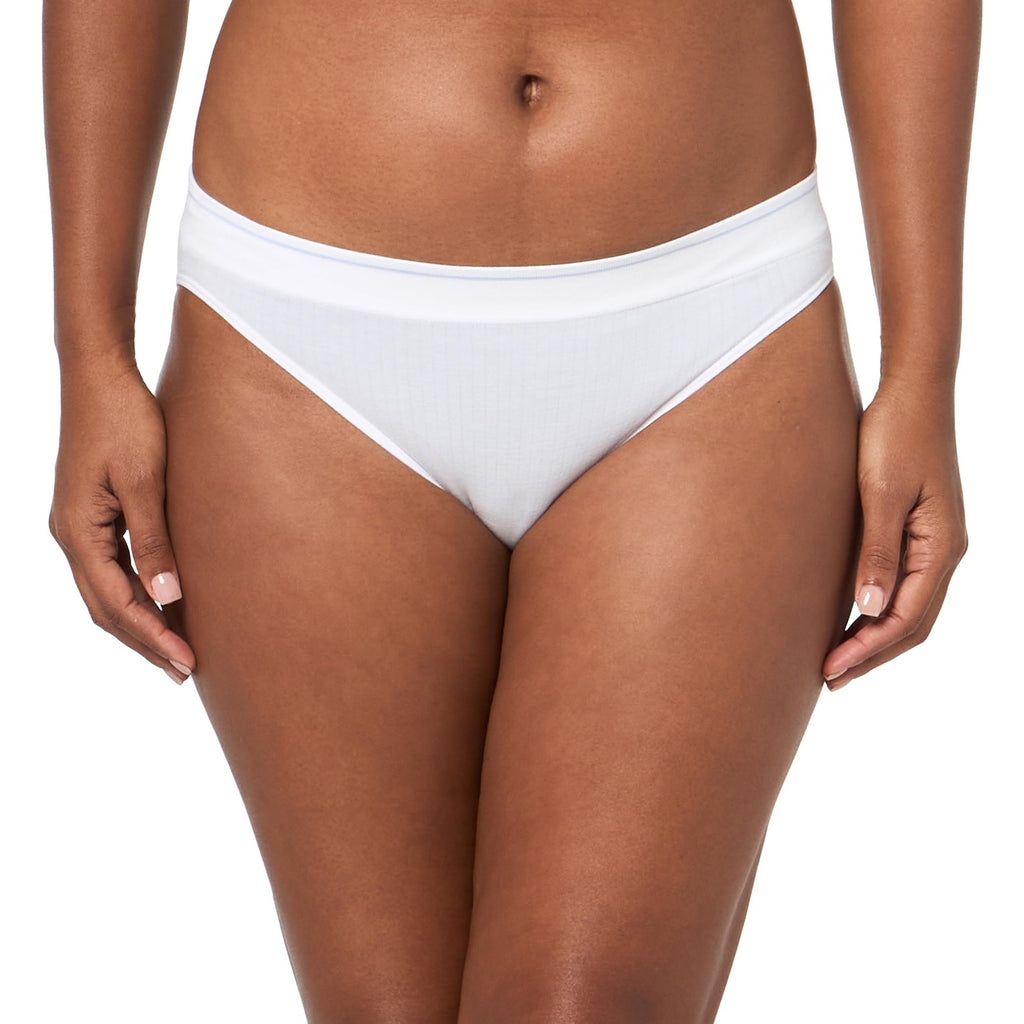 florence by mills | Cozy Crush Seamless Low Rise Bikini | White | XX-Large