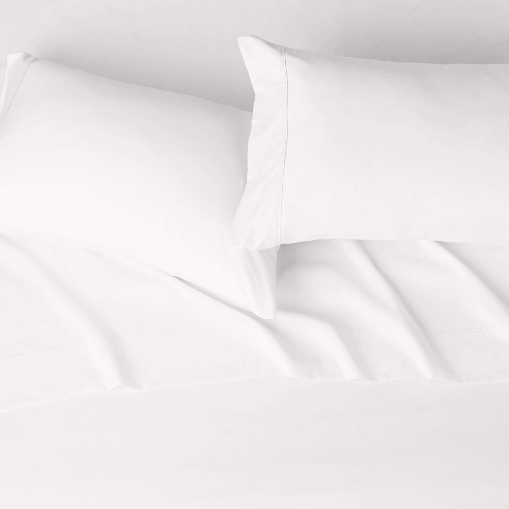 AmazonBasics 4Pc Full Sheet Set, Soft Microfiber, 14In Deep Pockets, Cream