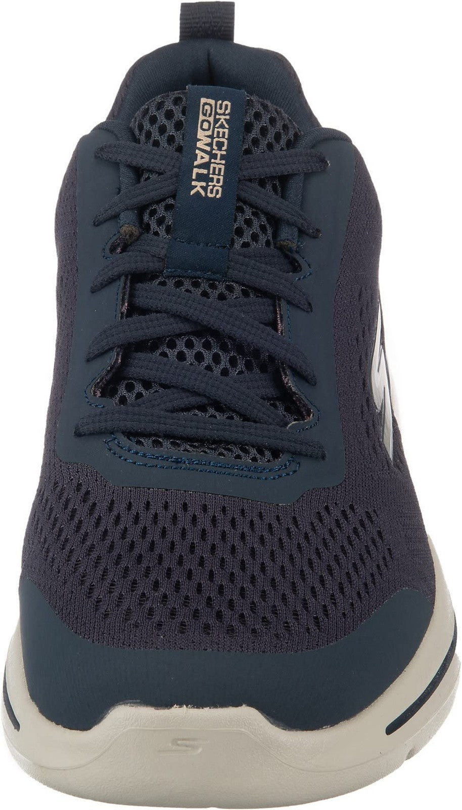 Men's Skechers Gowalk Arch Fit Walking Sneakers, Navy/Gold, Size 13