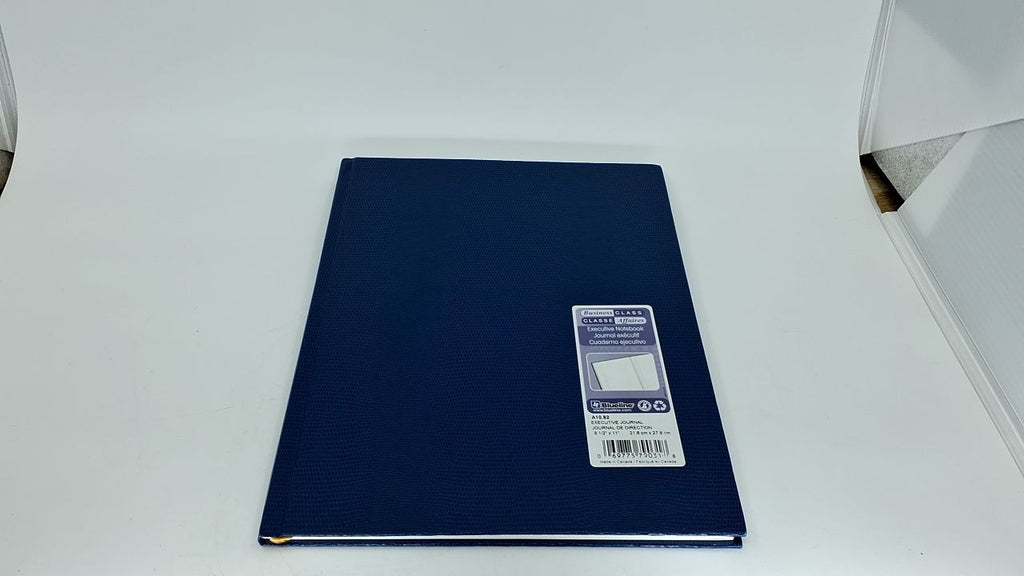 Blueline Executive Journal, Blue Lizard Hard Cover, 150 Pages, 10.75x8.5