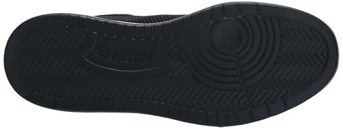 Skechers USA Men's Men's Corliss-Dorset Sneaker, Black, 12