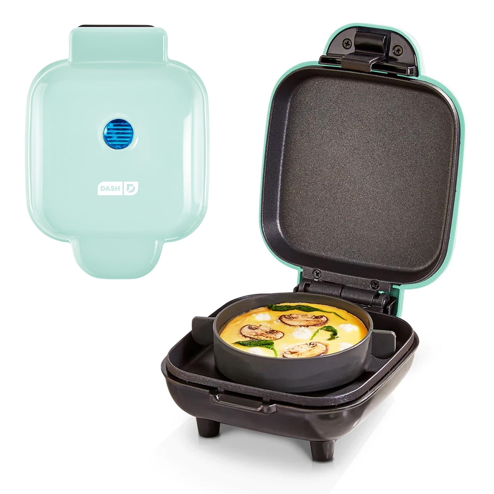 Sous Vide Egg Bite Maker w/ Silicone Molds, Keto & Paleo Friendly - Aqua