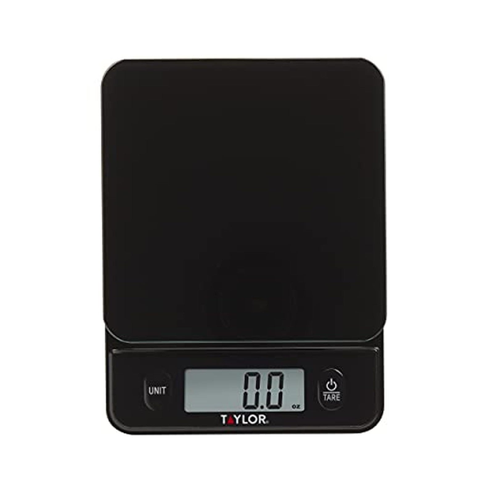 Compact Food Scale, 11 lb Capacity, Black, Touch Controls, Tare Function