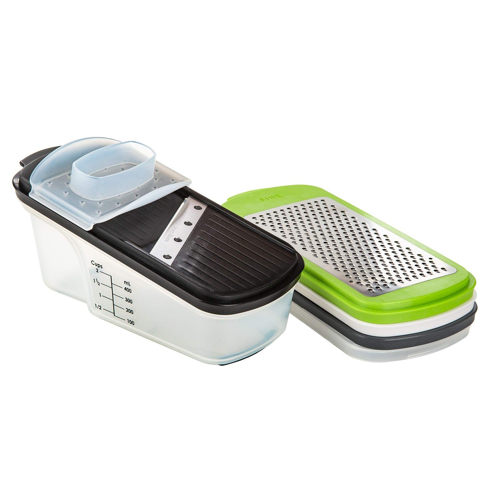 Versatile PrepWorks Grate Slice & Store Set, Multicolor, Kitchen Gadget