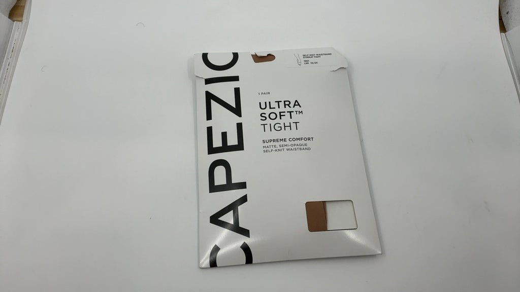 Capezio Womens Tights, Light Suntan, 1X-2X, Self Knit Waistband