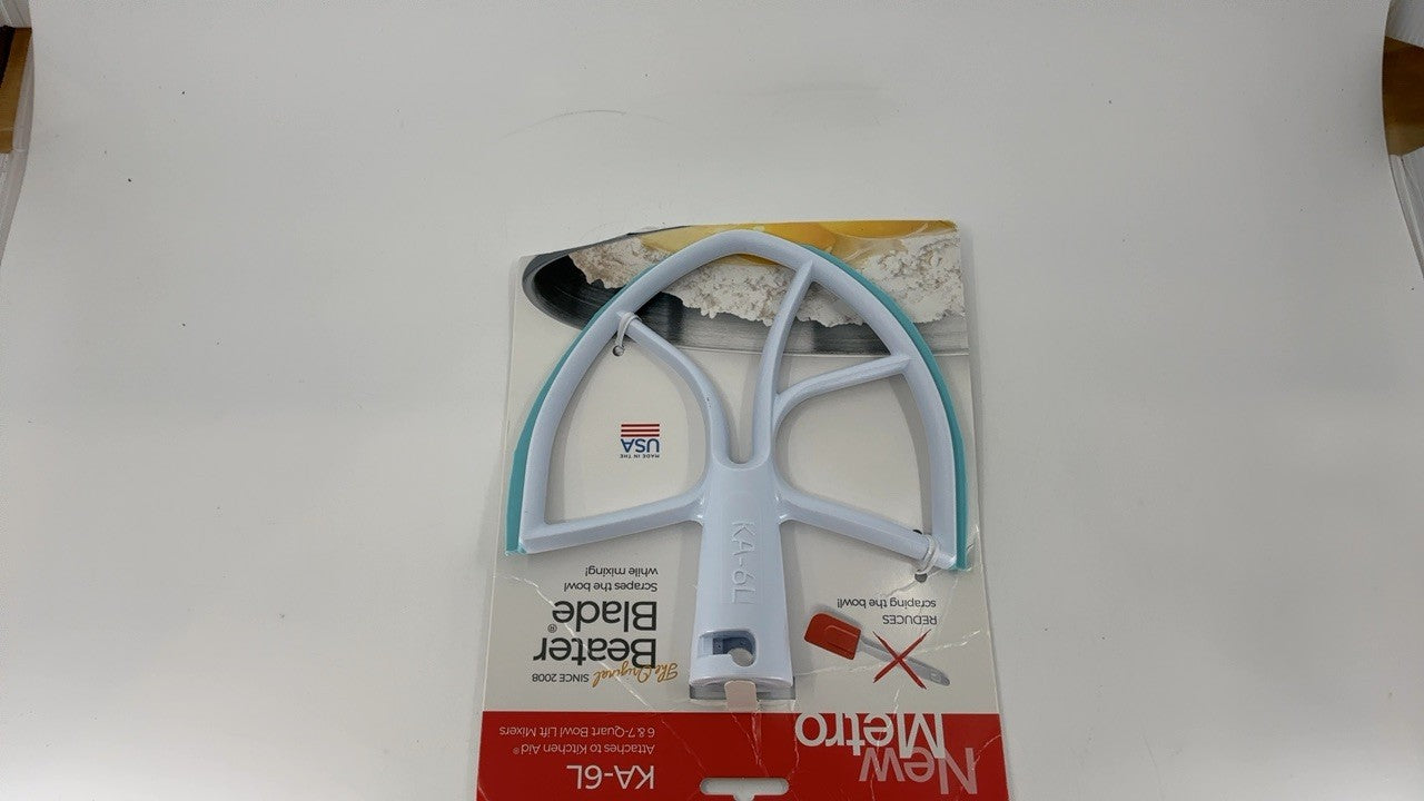 Aqua Beater Blade for KitchenAid 6 & 7 Qt Stand Mixers, KA-6LAQ