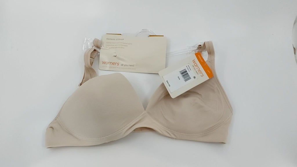 Warner's Women's Elements Of Bliss Lift Wire-Free Bra #1298,Butterscotch,34A