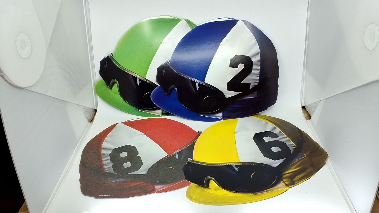 Beistle Jockey Helmet Cutouts