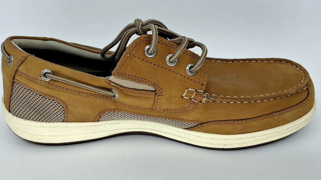 Dockers Men's Beacon Boat Shoe, Tan, 12