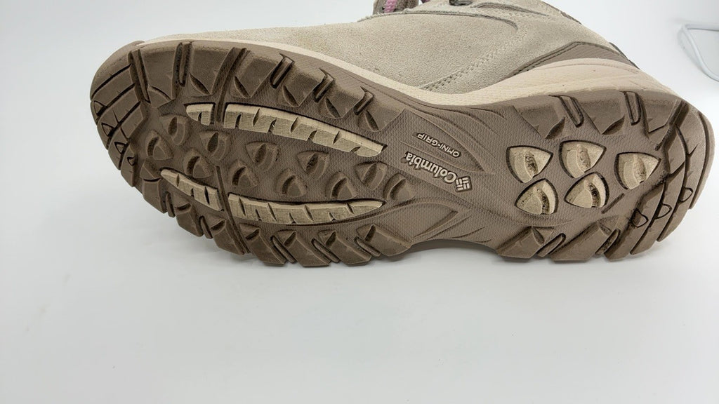 Columbia Women's Newton Ridge Plus Waterproof Amped, 2024 Dark Stone/Cosmos, 7