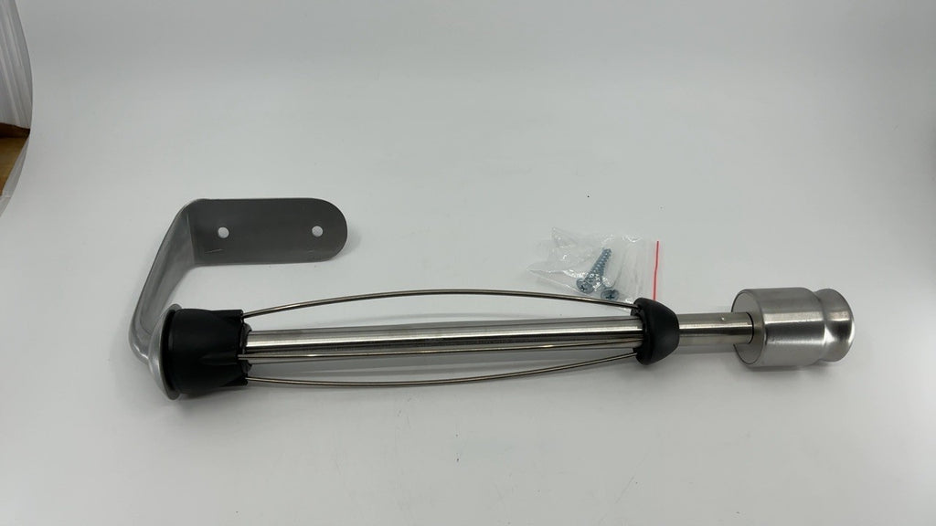 Kamenstein 14-Inch Paper Towel Holder, Wall Mount, Brushed Stainless Steel