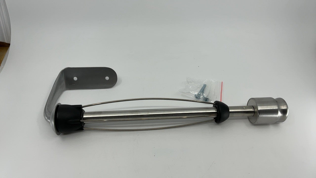 Kamenstein 14-Inch Paper Towel Holder, Wall Mount, Brushed Stainless Steel