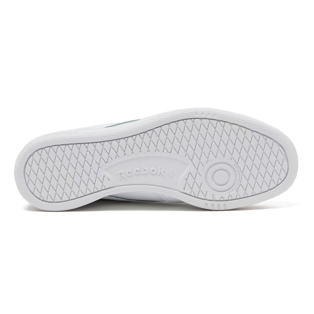 Reebok Classics Men's Club C 85 Walking Shoe, white/green, 8.5 M US