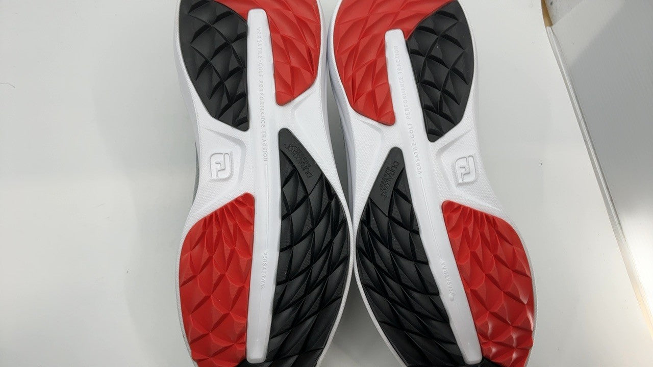 FootJoy Men's FJ Flex Previous Season Style Golf Shoe, Grey/Charcoal, 11.5 Wide