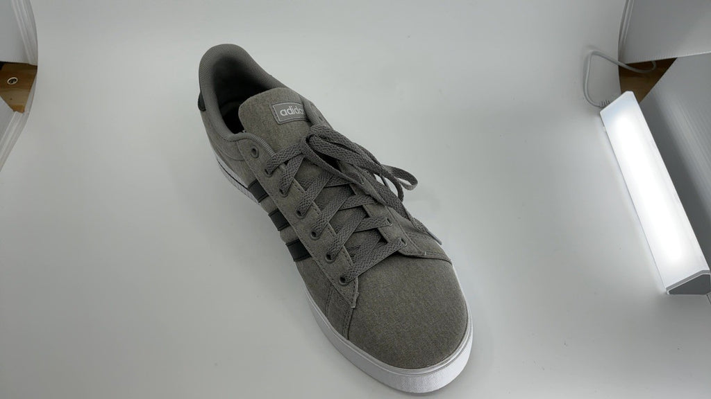 adidas Men's Daily 3.0 Skate Shoe, Dove Grey/Core Black/Cloud White, 12