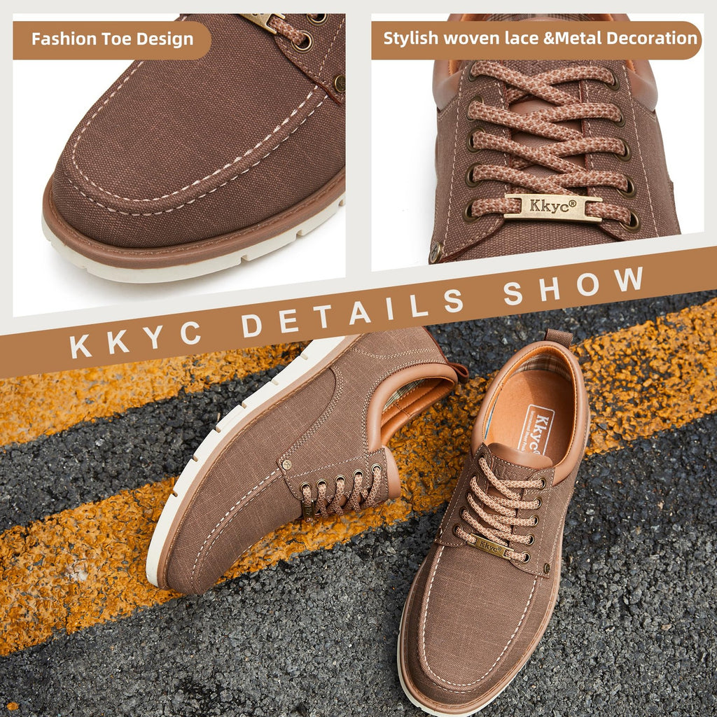Comfortable Men's Brown Dress Shoes 9M Lace Up by Kkyc