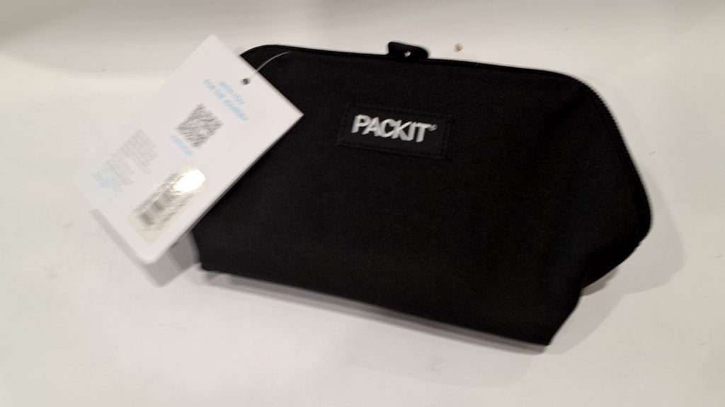 Freezable Snack Bag Black PackIt EcoFreeze Technology Reusable & Foldable