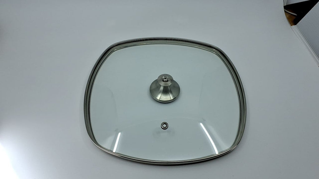 10-Inch Square Skillet Glass Lid, Fits Victoria 9.7-Inch Diameter