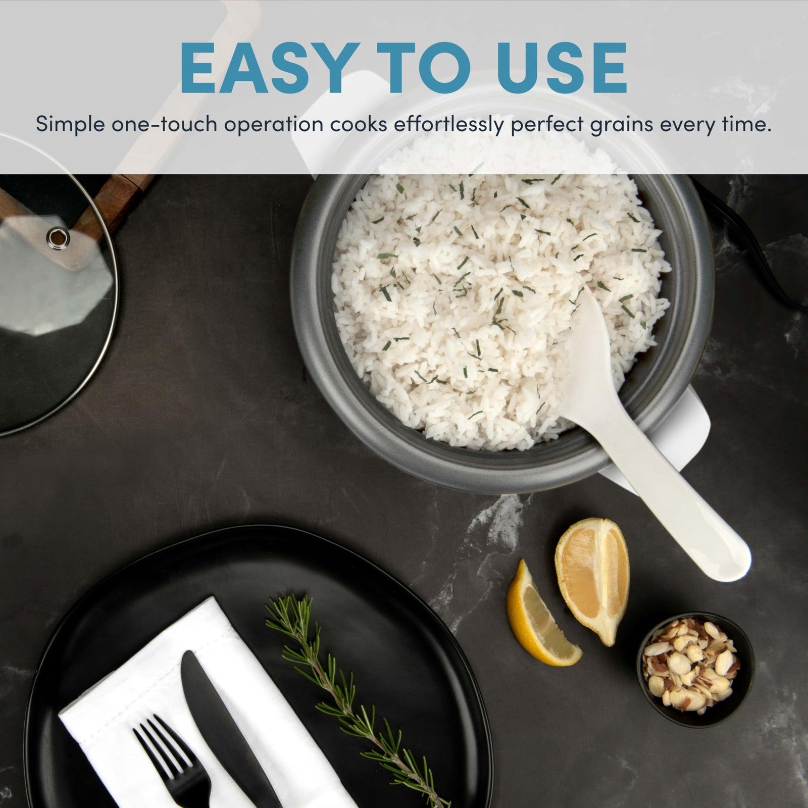 Aroma 6-Cup Rice Cooker, Auto Keep Warm, 1.5 Qt, White, ARC-363NG