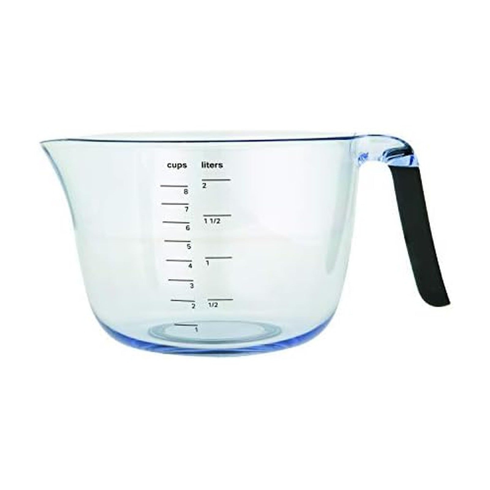 KitchenAid Universal Plastic Batter Bowl, 8-Cup, Onyx Black