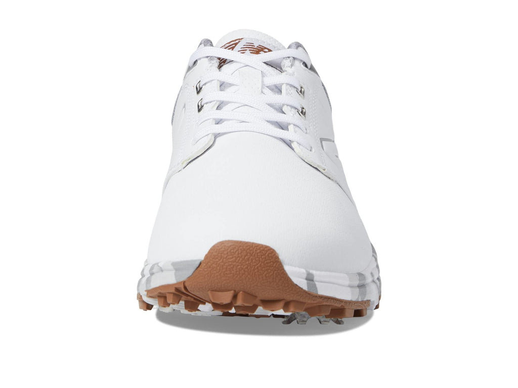 New Balance Men's Brighton Golf Shoe, White, 12 X-Wide