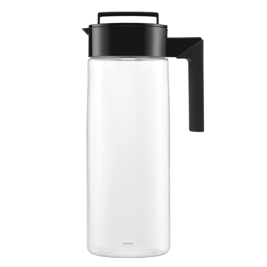 Takeya Patented and Airtight Pitcher Made in the USA, BPA Free, 2 qt, Black