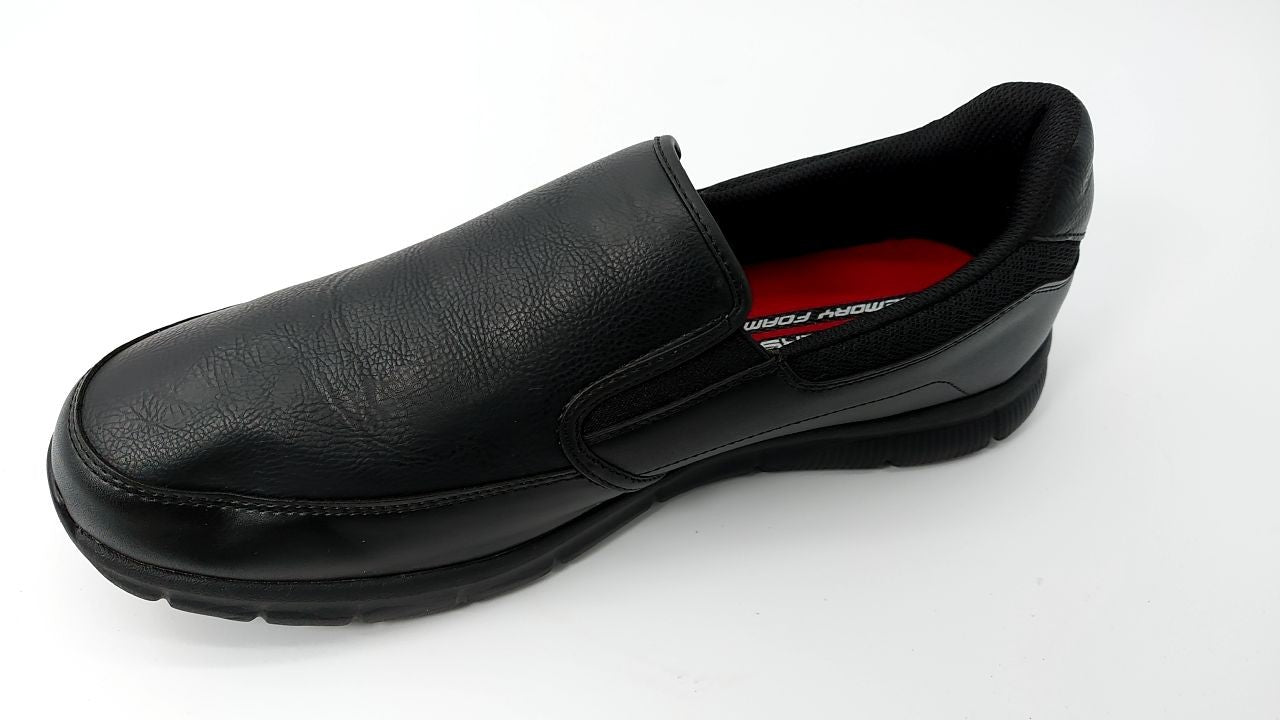 Skechers Work Nampa-Groton - Mens 13 Black Slip on Medium
