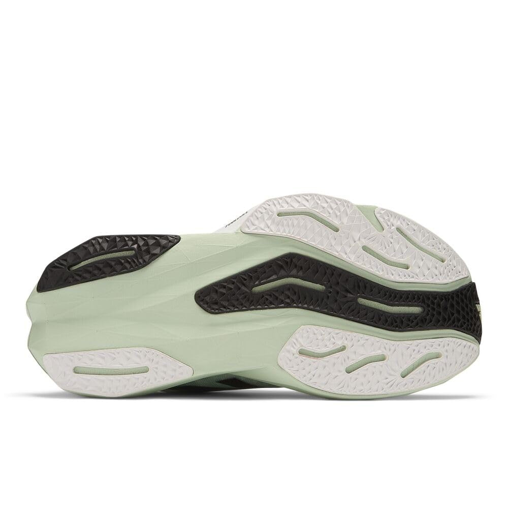 New Balance Women's FuelCell Rebel V4 Running Shoe, Clay Ash/White/Black, 9.5