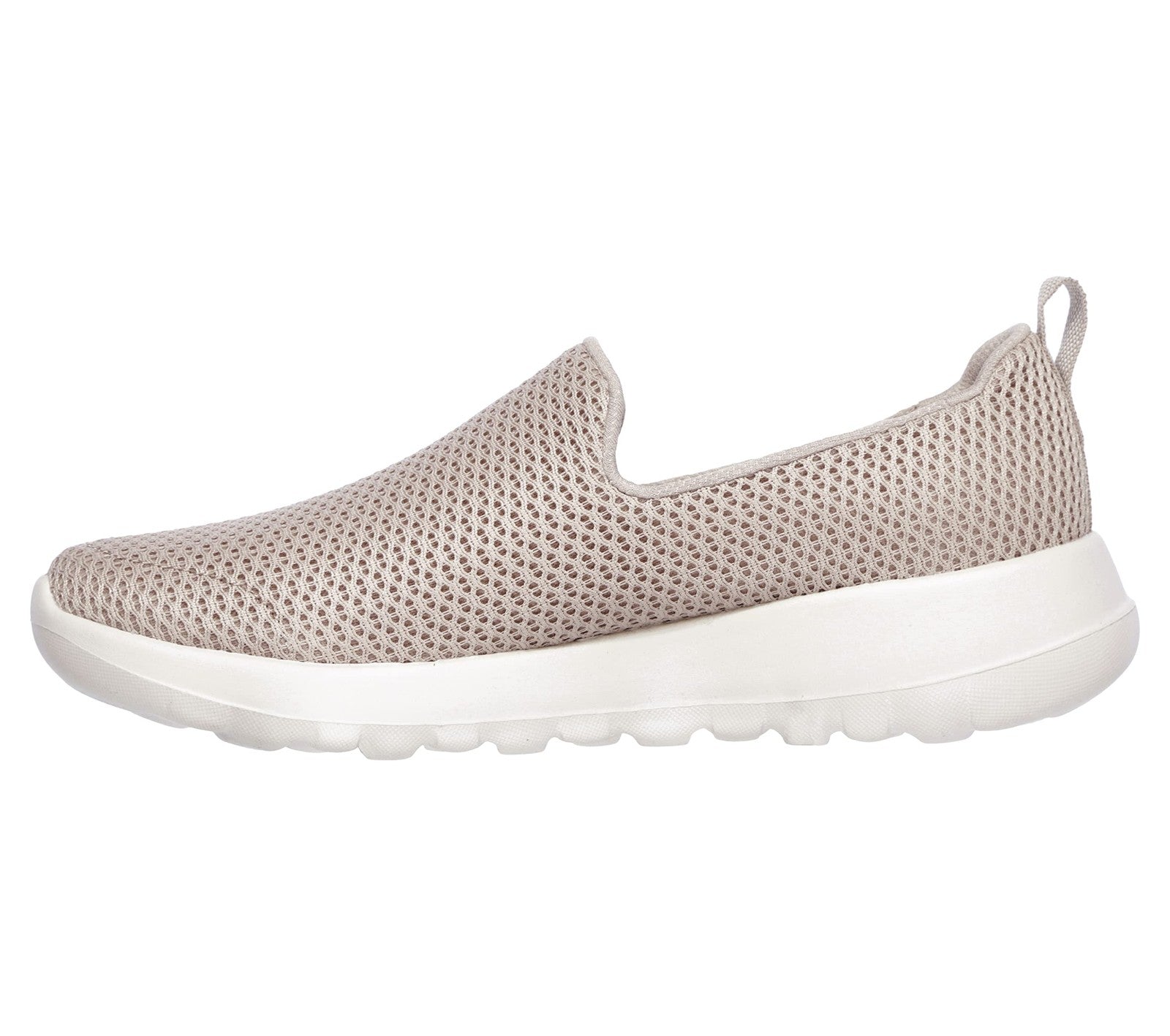 Skechers Go Walk Joy Sneakers, 5GEN Cushioning, Breathable Mesh, Taupe, 7.5