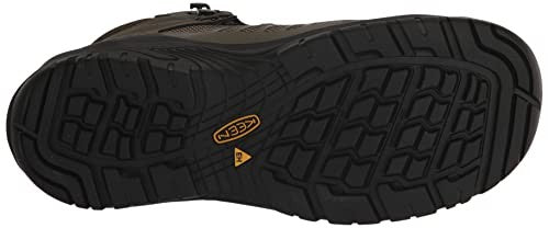 KEEN Reno Mid Waterproof Athletic Work Boots 11W Composite Toe Dark Olive