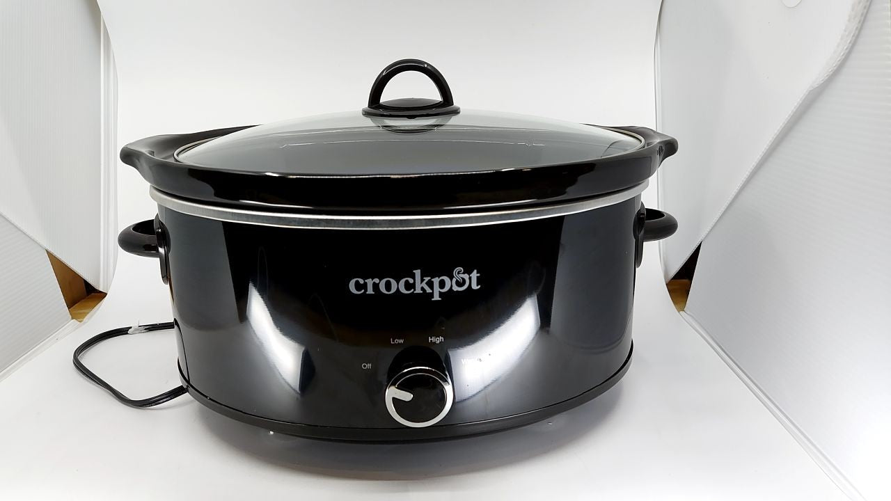 Crock-Pot 7-Quart Manual Slow Cooker  Black