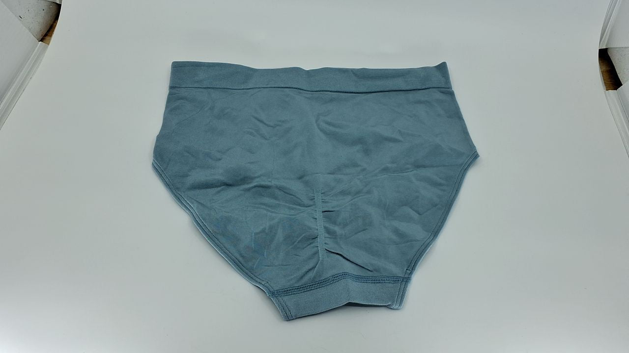 B-Smooth Seamless Brief Panty, Stone Blue, Medium, Wacoal 838175