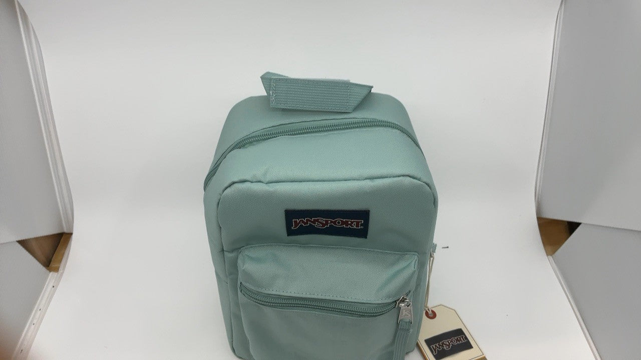 Faded Sage JanSport Big Break Insulated Lunch Bag, Soft-Sided Cooler