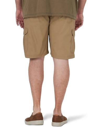Lee Men's Big & Tall Extreme Motion Crossroad Cargo Short, Nomad, 44