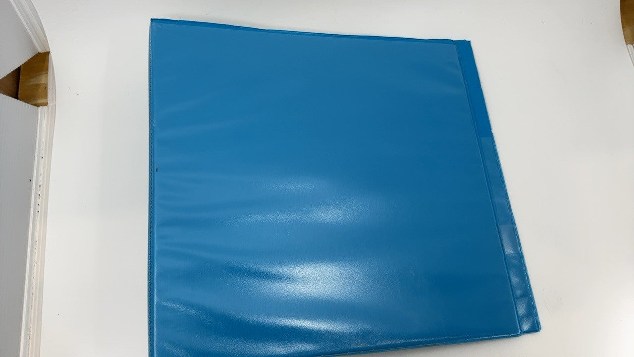 Avery 3" Heavy-Duty View Binder Light Blue, One Touch Slant Rings