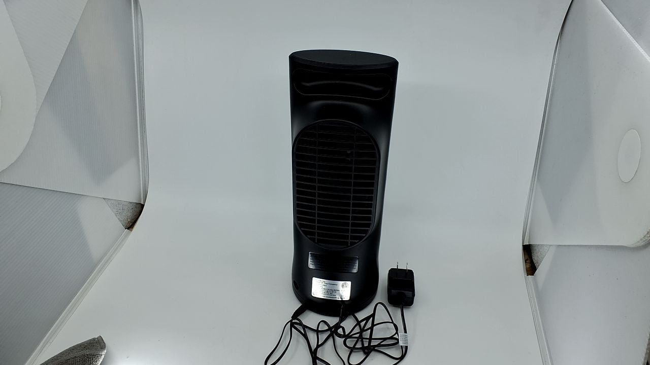 Personal Table Fan, Honeywell QuietSet, 13in, Oscillating, Black